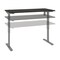 Bestar Bestar Upstand 30” x 60” Standing Desk in deep grey 175869-000032 - alternate 10